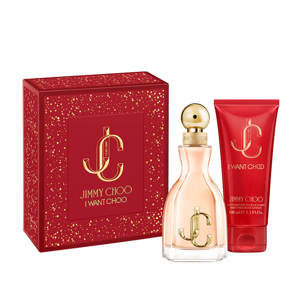 Jimmy Choo I Want Choo Eau de Parfum 60ml & Body Lotion 100ml Gift Set